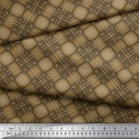 Soimoi Rayon tkanina Dijagonala Provjerite otiske tkanine sa širokim dvorištem