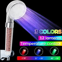 Tuš glava sa bojama koja se mijenja LED sa kontrolom temperature za poboljšanje kvaliteta tuša