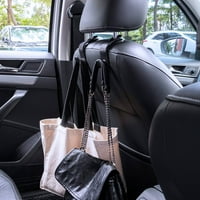 Autosjedalica za glavu za naslon za automatsko sjedalo, automatsko sjedalo Hunders Organizer Enterijer Pribor za torbice za kapute Umbrellas Trgovinske vrećice, - karbonska vlakna