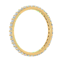 0. Carat Diamond vječni vjenčani bend u 14k žutom zlatu