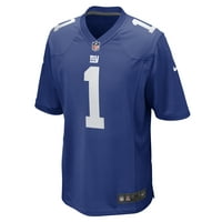 Muški Nike broj tata Royal New York Giants Game dres