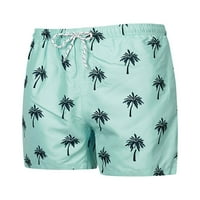 Prednjeg swalk muns kupaći prtljažnik na plaži kratke hlače Coconut Tree Ispiši ljetne kratke hlače