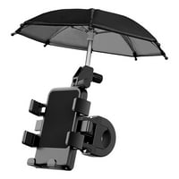 Držač telefona za motocikl telefon sa mini kišobranom Stezaljka na telefonskom udarnom nosaču za biciklističke