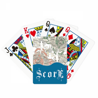 Ukiyo-e Wing Card Bird Japan Score Poker igračka kartica Inde