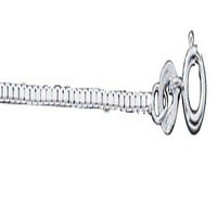 Sterling srebrni 24 Bo lanac California ogrlica sa ogrlicama