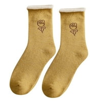yinguo ženski za održavanje tople čarape šarene lagane pamučne čarape