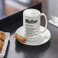 Mješalna krigla kava - Novost rođendan i majčin dan Day za mamu - Heartfelt pokloni od kćeri, sina -