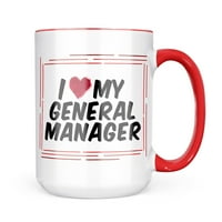 Neonblond i Heart Love Moj Generalni menadžer za poklon za ljubitelje čaja za kavu