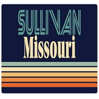 Sullivan Missouri frižider magnet retro dizajn