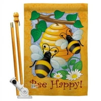 Breeze Decor BD-BG-HS-104077-IP-BO-D-US11-BD u. Bee Happy Garden Friends Bugs & Frogs Utisci Dekorativna