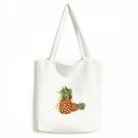 Ananas Par sa par voćnim crtežom tote platnene torbe Kupovina Satchel Casual torba
