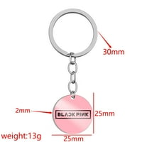 KPOP Blackpink Grupni poklon za ključeve, ogrlica od lanca za mominu ženu djevojku kći