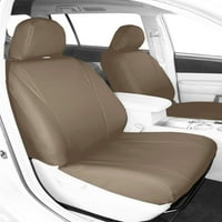 Calrend prednje kante FAU kožne poklopce sjedala za 2010- Hyundai Tucson - HY116-06L bež umetci i obrezivanje