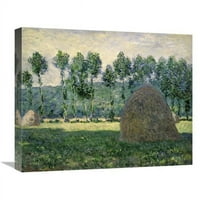 Globalna galerija GCS-278663-22- In. Haystacks u blizini Giverny Art Print - Claude Monet