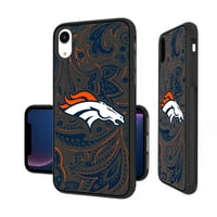 Denver Broncos iPhone Paisley Design Bump Case