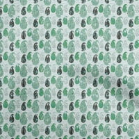 Onuone pamuk poplin twill zeleni blok tkanine blok zanatske projekte Dekor tkanina tiskara dvorište