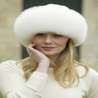 LICUPIEE RUSKI FAU FUR ​​HAT za žene dame djevojke zimske tople termalne šešire skijanje poklona beretka
