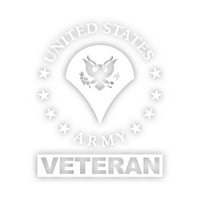 - Specijalistički veteran američki rang naljepnica naljepnica naljepnica naljepnica - samoljepljivi