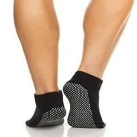 Ženske čarape bez klizanja sa hvataljkama, 97% pamuk, za bolnicu, jogu, pilates, barre, grmlje