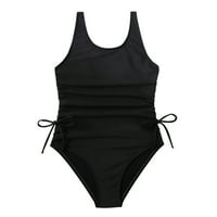 TODDLER kupaći kostim One bez rukava Onesie Crna plaža Kupatilo, veličina 160