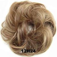 Ženska kosa neuredna kosa Scrounchie lažna kosa za bun za kosu perike kose