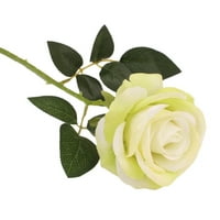 Rose Umjetna cvijeta kasna stvarna mladenka za mladenke za vjenčani bouquet kućni dekor Ostalo C