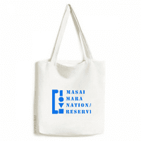 Masai Mara Nacionalni rezervat Tote platnene torbe za kupovinu Satchel casual torba