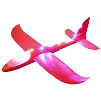Heiheiup avion Avion Airplane Ručna LED pjena Glider Airplane Model bacanja obrazovne zgrade za djecu