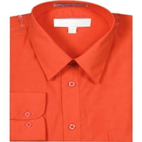 Muška majica slim Fit Basic Solid Color s manžetnom gumbom