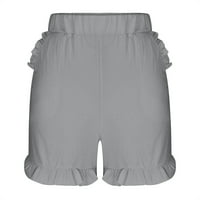 Finelylove joga kratke hlače sa džepovima Duge kratke hlače za žensko Ležerno ljeto Visoki struk Rise