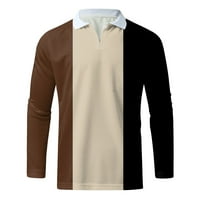 Leey-World Polo majice za muškarce, Ležerne prilike Ležerne prilike, Jesen Zimska košulja s dugim rukavima,