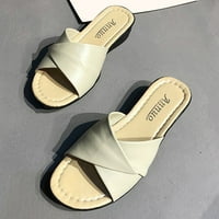 Roman sandale klinovi otvorene cipele na plaži modne papuče ženske ljetne ženske papuče