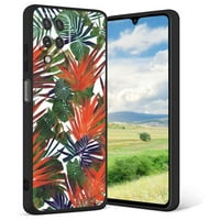 Tropsko-listovi - telefon, prepušten za Samsung Galaxy A Case Muškarci, Fleksibilni silikonski udarni futrola za Samsung Galaxy A42