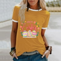Bluze i majice za dugme Žene Ljetne grafike Ispiši Redovito Žene Okrugli vrat kratkih rukava Plus omotači