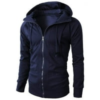 Zimski kaputi za muškarce - Turtleneck Anorak casual Slim Sports Jacket Full Zip Anorak dugih rukava