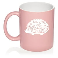 Fancy Hedgehog keramičke kafe poklon čaša za nju, žene, kćer, mama, supruga, porodica, suradnica, šef,
