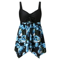 Žene Cvjetni print Bikini Set Plivanje Dva kupaća kupaći kostim plaža odijelo Napomena Molimo kupiti