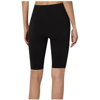 Pejock Atletska kratke hlače za žene, plus veličine Hlače za žene, rastezanje Yoga hlača visokog struka,