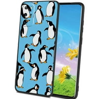 Penguin-telefonska futrola, deginirana za Samsung Galaxy S20 + Plus Case Muškarci Žene, Fleksibilni