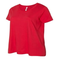 Normalno je dosadno - ženska majica plus veličine, do veličine - lijepa u ružičastoj opasnoj u Camou