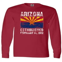 Inktastic je osnovan 14. februara, majica za dugih rukava Arizona