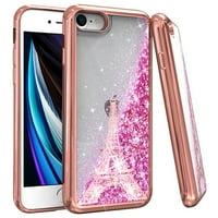 Kaleidio Case za Apple iPhone se, iphone se, iphone 8, iphone [Quicksand Glitter] TPU gel Slim Hybrid
