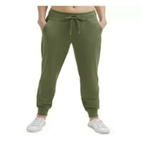 Performance Klein Ženska zelena rastezanja džepova, joggers Active Wear pantalone M