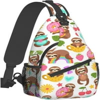 -Dake Slatke ledene unise torbe za grudi CrossBody Rending ruksak za planinarenje Pješački dan Daypack