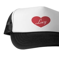 Cafepress - Volim Lucy Heart - Jedinstveni kamiondžija, klasični bejzbol šešir