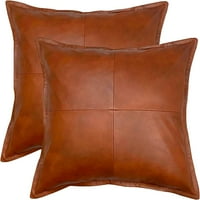 SkinoutFit originalni kožni jastuk na kauč kauč kafe - ukrasni bacanje za dnevni boravak i spavaću sobu