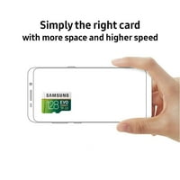 128GB Memorijska kartica sa futrolom sa zatvaračem - Samsung Evo High Speed ​​MicroSD klasa MicroSDXC