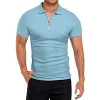 Aaiyomet Golf polo majice za muškarce kratki rukav vlagu Wicking golf košulje ovraćene teniske polo