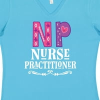 Mektastična medicinska sestra praktikant Slatka NP Ženska majica V-izrez