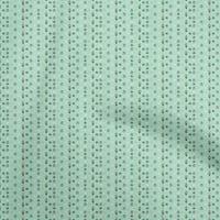 Onuone Rayon Aquamarine zelene tkanine Božićni šivanje zanata za obnarenje Tkanini otisci dvorišta široko